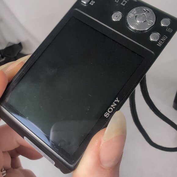 Sony Cybershot DSC-W610 Black WORKING TESTED Charging Adapter Battery 14.1MP 4X - Picture 4 of 16